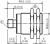 Sick IMA30-20BE1ZC0K (6041795) Analog inductive, M30, 0-20mm, 0-10V/4-20mA, M12 plug