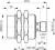 Contrinex DW-AS-511-M30-120 inductive sensor M30 Brass, NPN NO, 40mm non-flush, M12 4-pin plug, 49mm