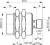 Contrinex DW-AS-512-M30-120 inductive sensor M30 Brass, NPN NC, 40mm non-flush, M12 4-pin plug, 49mm