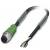 Phoenix Contact 1668069 SAC-4P-M12MS/ 5,0-PUR Sensor actuator cable, male connector, M12 4-pin, straight, 5m
