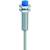Contrinex DW-DD-616-M12 inductive sensor M12 Brass, 2-wire DC NC, 4mm non-flush, Cable 2m PVC, 50mm