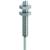 Contrinex DW-AD-711-M8 inductive sensor M8 stainless steel, NPN NO, 3mm non-flush, Cable 2m PUR, 45mm