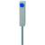 Contrinex DW-AD-502-C8 inductive sensor 8x8x40mm Brass, NPN NC, 3mm quasi-flush, Cable 2m PVC