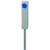 Contrinex DW-AD-504-C8 inductive sensor 8x8x40mm Brass, PNP NC, 3mm quasi-flush, Cable 2m PVC