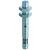 Contrinex DW-AS-502-M8-001 inductive sensor M8, NPN NC, 3mm flush, M8 3-pin plug, 60mm