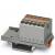 Phoenix Contact 3273022 PTFIX 12X2,5-NS35 GY distribution block, transverse on NS35 rail, 12 points, grey (box of 8)
