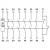 Phoenix Contact 2981046 PSR-SPP- 24UC/URM4/5X1/2X2/B Safety Extension module, 24VAC/DC, spring-cage