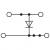 Phoenix Contact 3046650 UTTB 2,5-DIO/O-U double-level diode terminal block screw gray