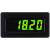 Red Lion CUB4V010 Panel meter, DC voltage (LCD Yellow/Green)