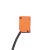 IFM IN-2004-N/1D/1G/2G (NN5002) 40x12x26mm 4mm non-flush, NAMUR, plastic, 2m cable, inductive sensor, hazardous areas