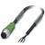 Phoenix Contact 1668030 SAC-3P-M12MS/ 5,0-PUR Sensor actuator cable, male connector, M12 3-pin, straight, 3m
