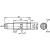IFM KH7001 SKH-3010-BPKG Capacitive sensor, M22, PNP NO, 10mm non-flush, 2m cable (clearance)