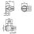 IFM E21110 SYSTEM COMPONENT CLAMP BOLT 12mm diameter rod clamp, stainless steel