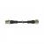 Murr 7000-40021-6240300 Sensor jumper cable, Female M12 4-pin to Male M12 4-pin, 3m