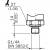 Sick PBS2-RB010SG1SSDLMA0Z (6072937) Pressure sensor, 0 to 10bar (Gauge), G1/4