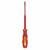 Draper 02159 XP1000 VDE Slimline plain slot screwdriver, 3.5 x 100mm