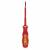 Draper 64367 XP1000 VDE plain slot screwdriver, 2.5 x 75mm