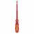 Draper 64368 XP1000 VDE plain slot screwdriver, 3.0x 100mm