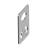 Banner SMBAMS22P (3010778) mounting bracket, flat with 22mm mounting hole