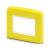 Phoenix Contact 1524422 MCS-78X64-C-L-1018 housing frame, latching cover, 78 x 64mm, yellow (10 pack)
