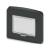 Phoenix Contact 1524413 MCS-78X64-C-S-9005 housing frame, hinged cover, 78 x 64mm, black (10 pack)