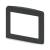 Phoenix Contact 1524257 MCS-112X90-C-D-9005 housing frame cover, 112 x 90mm, black (10 pack)