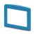 Phoenix Contact 1524260 MCS-112X90-C-D-5015 housing frame cover, 112 x 90mm, blue (10 pack)