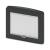 Phoenix Contact 1524424 MCS-112X90-C-S-9005 housing frame, hinged cover, 112 x 90mm, black (10 pack)