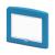Phoenix Contact 1524484 MCS-112X90-C-S-5015 housing frame, hinged cover, 112 x 90mm, blue (10 pack)