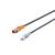 IFM Electronic TS1989 TS-100KLK.../US PT100 Temperature sensor, bolt-on 10 x 10 x 42mm, M12 pigtail 1m, PUR