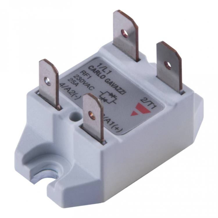 Carlo Gavazzi RF1A23M25 solid state relay, 12VDC, 24280VAC 1phase