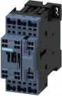 Siemens 3RT2026-2BB40 power contactor, 25A, 11kW/400V, 3-pole, 24VDC, 1NO+1NC Aux, spring terminals